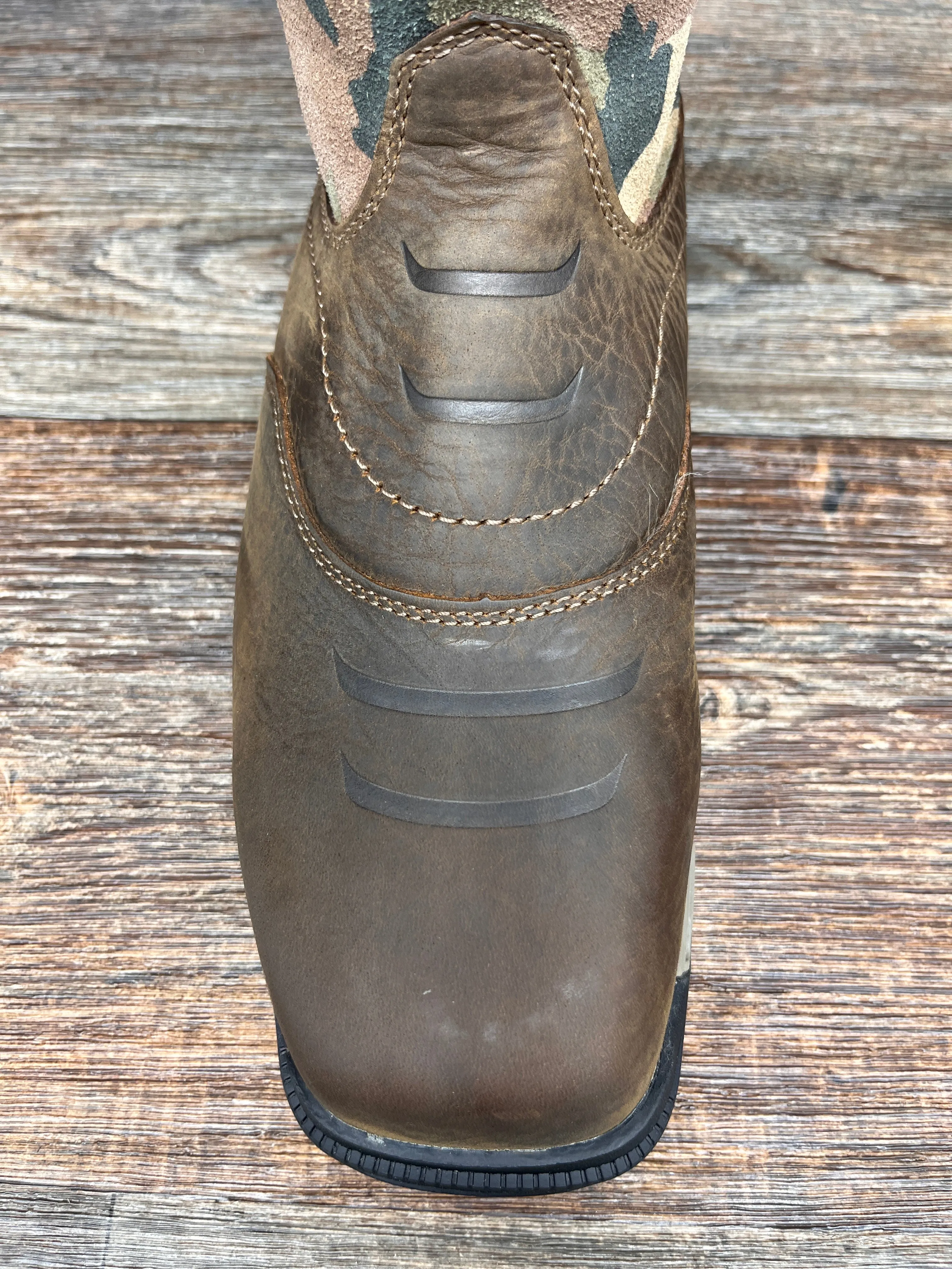 10029518 Men's Rebar Flex Patriot Waterproof Composite Safety Toe Work Boot by Ariat.