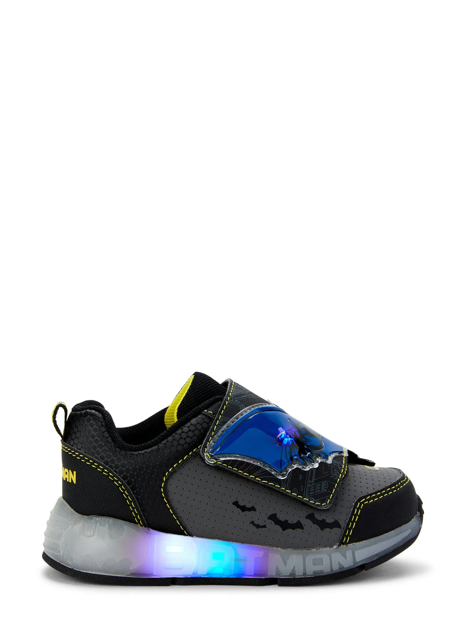 Batman Boys Light Up Sneakers - Black/Blue
