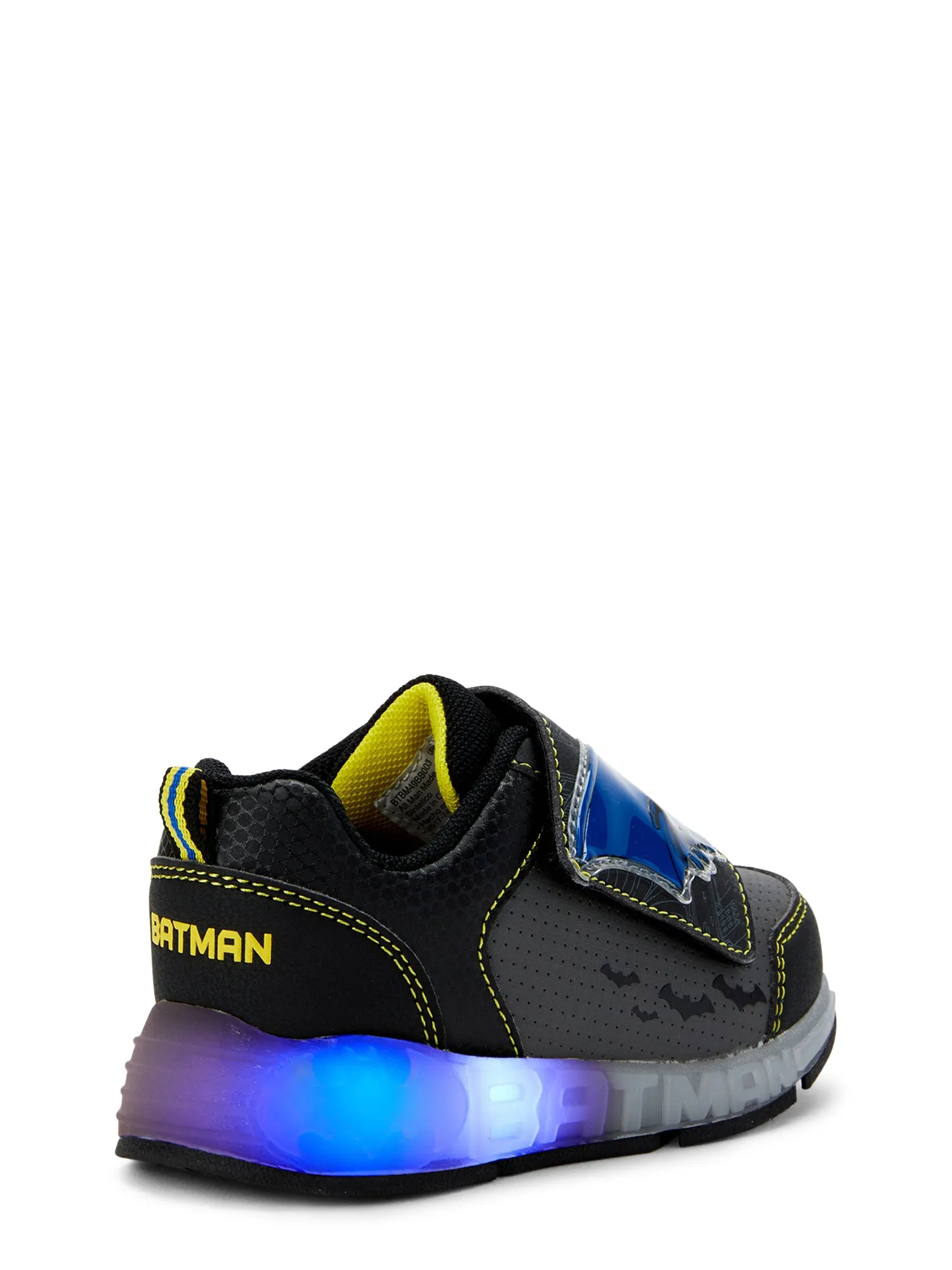 Batman Boys Light Up Sneakers - Black/Blue