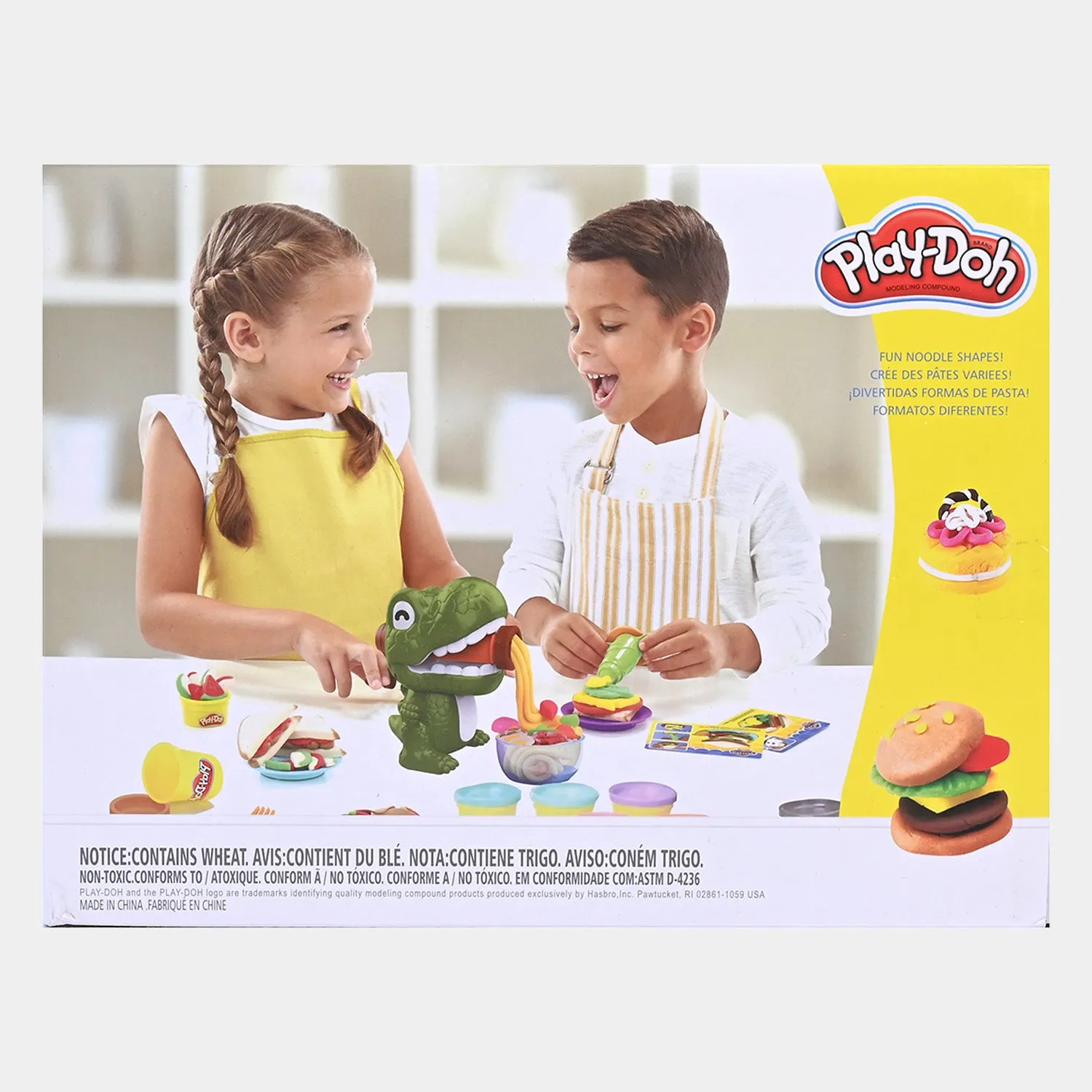 Delicious Food Clay Play Set For Kids
