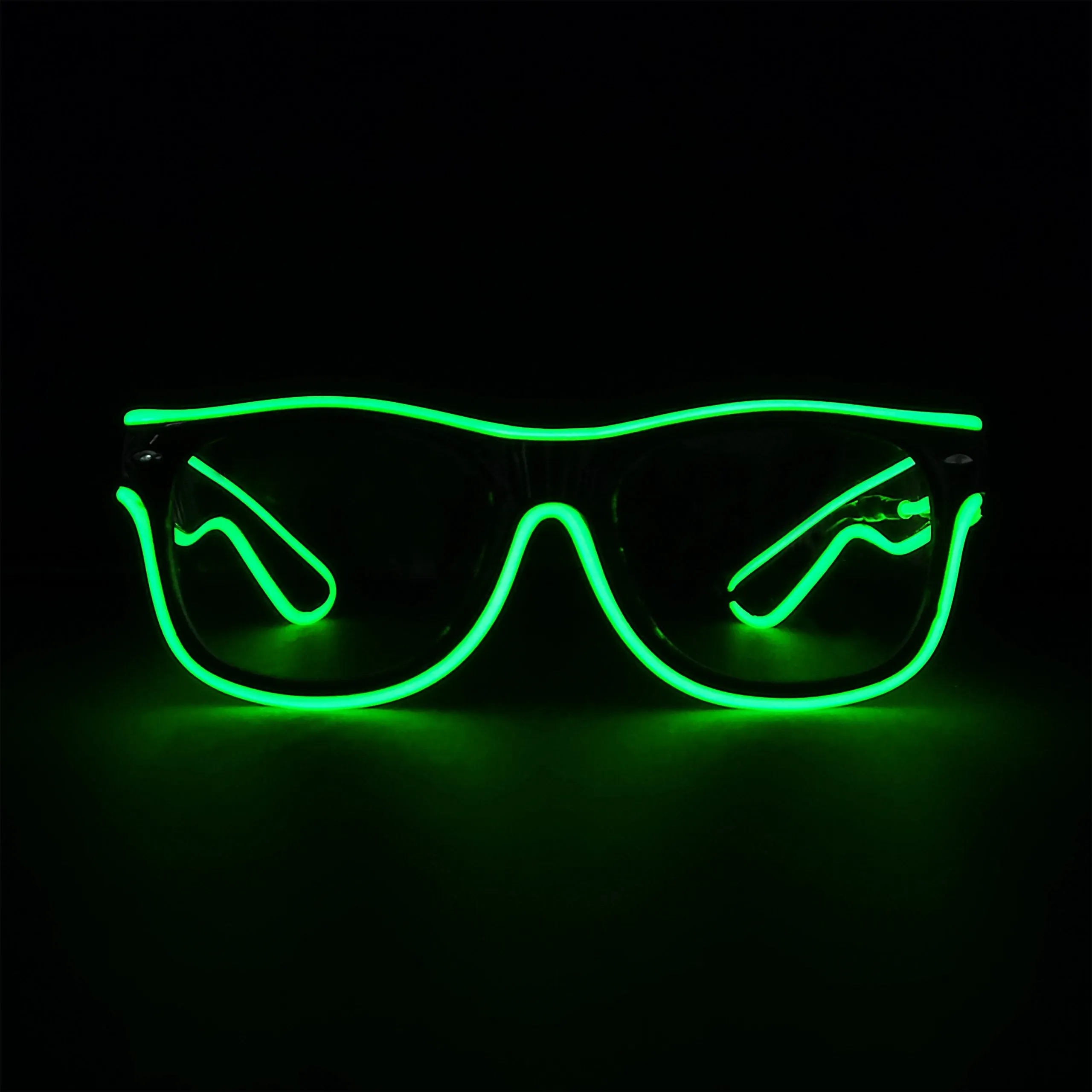 EL-Wire LED Light-Up Night Glasses