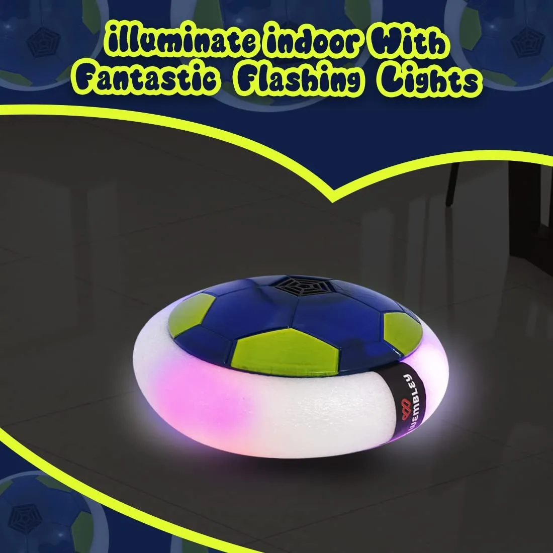 Hover Football for Kids Floating Air Indoor Game - 007