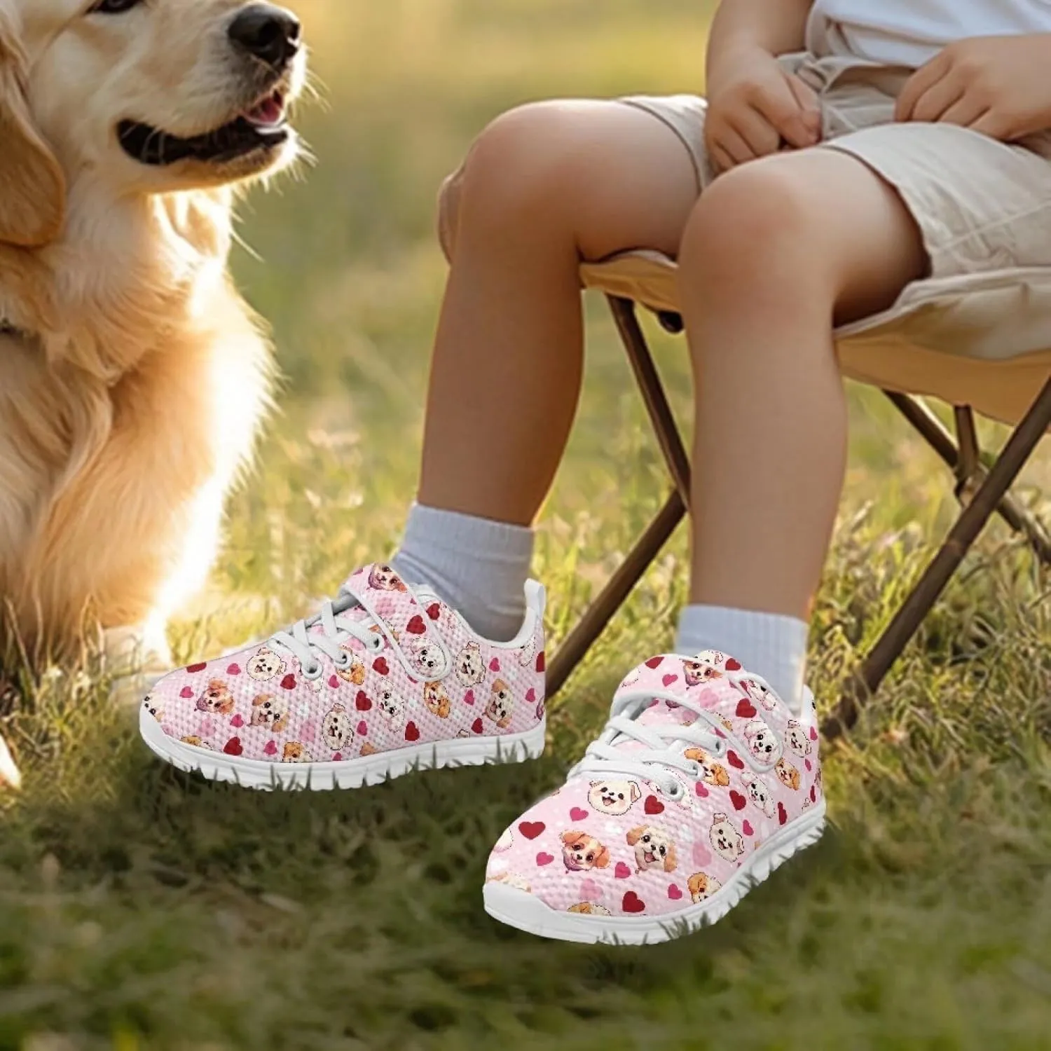 Kids Active Trainers Running Shoes for Girls Boys Sports Sneakers