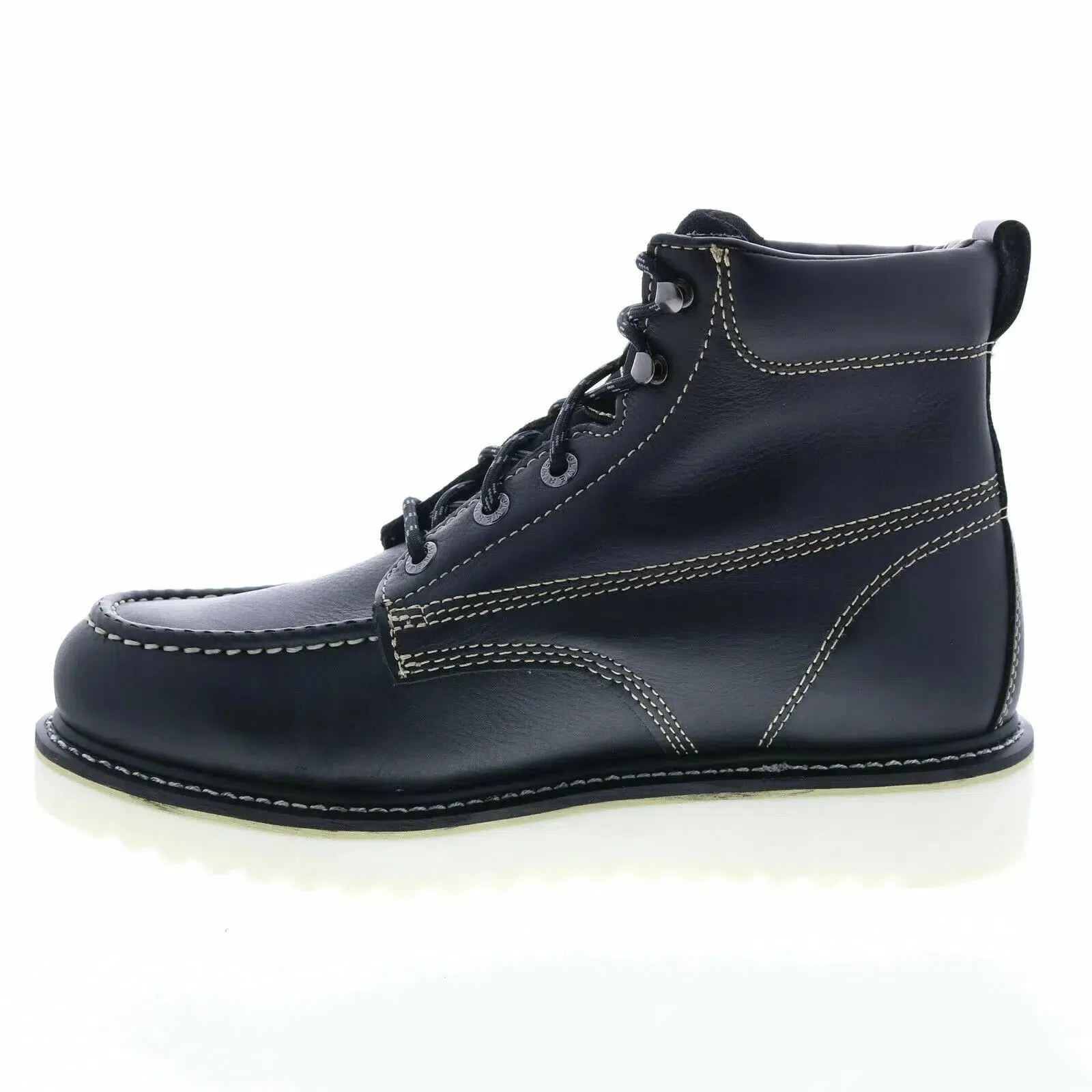 MEN'S WOLVERINE  BLACK 6" SOFT TOE WORK WEDGE W08151