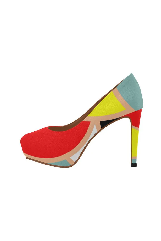 Multi-Colored Menagerie Women's High Heels