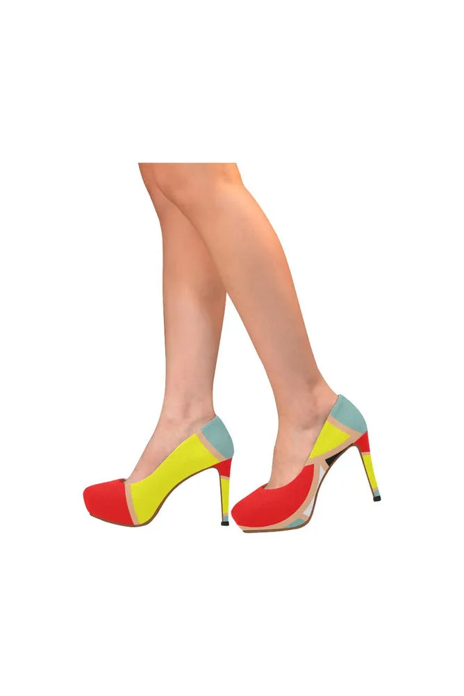 Multi-Colored Menagerie Women's High Heels