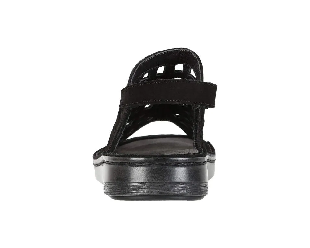 Naot Women's Amadora - Black Velvet Nubuck