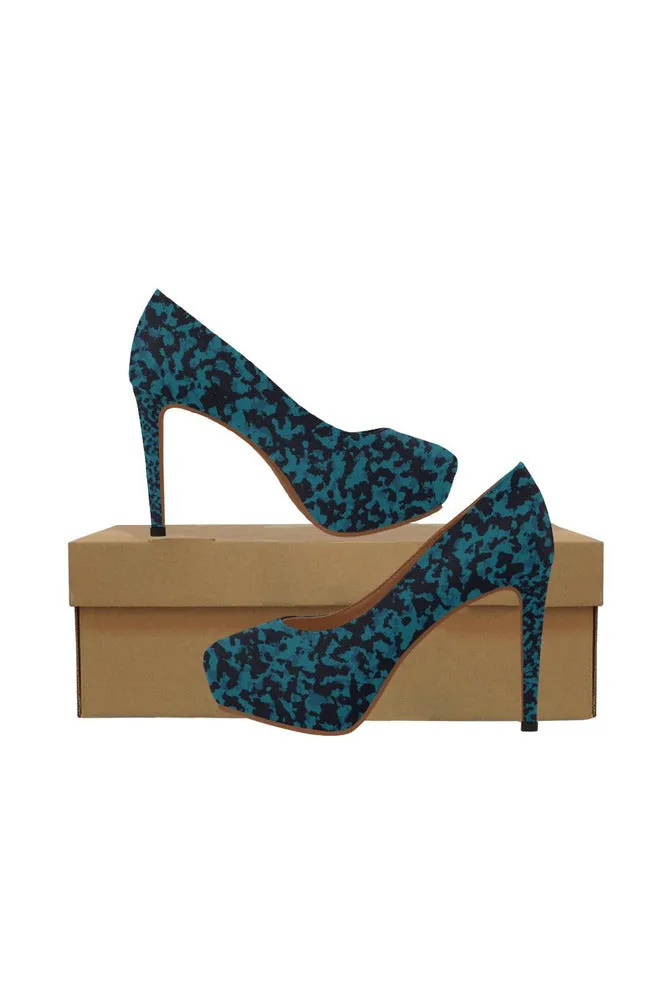 Night Camouflage Women's High Heels