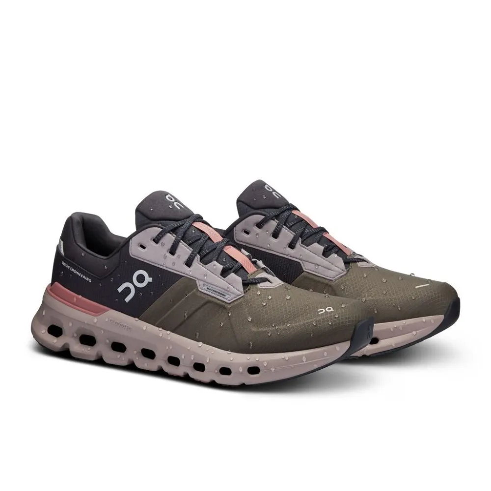 On Men's Cloudrunner 2 Waterproof - Olive/Mahogany