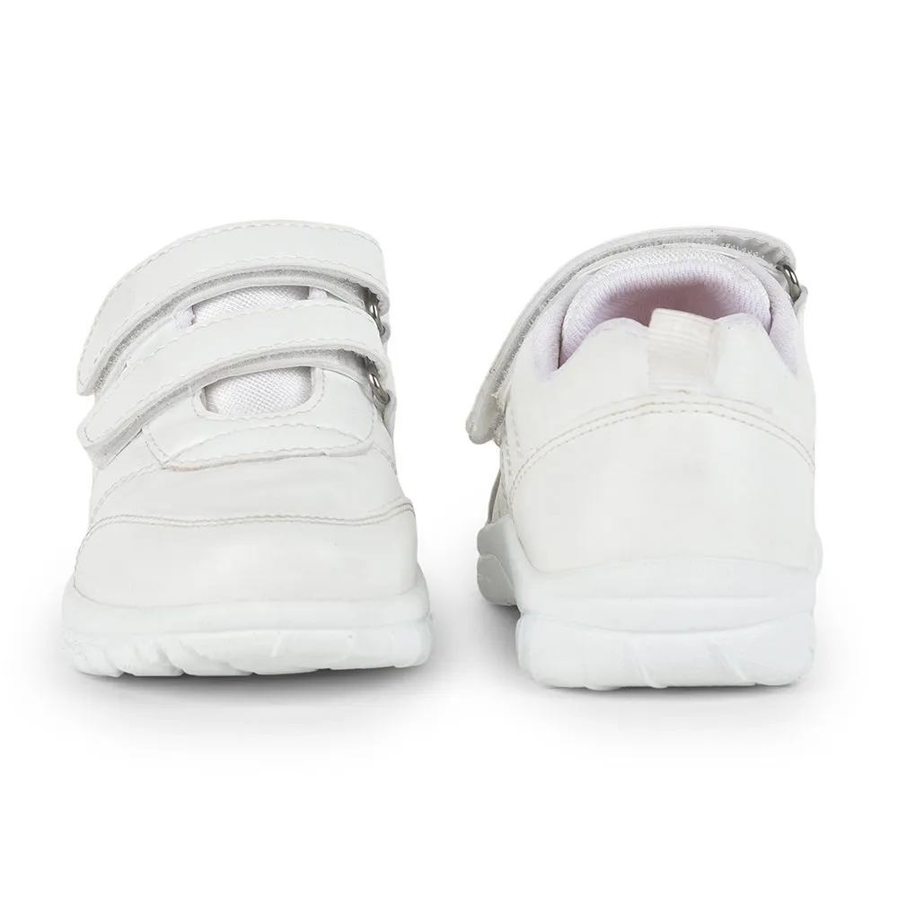 Prefect By Liberty SCHOOLPTMV White School Lacing Shoes