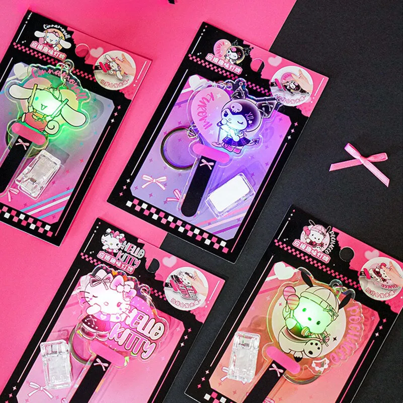 Sanrio Cheer Series Light-Up Keychain PP Clip