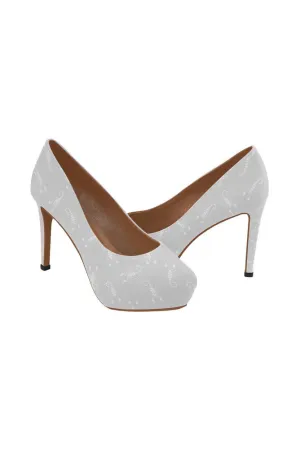 Silver Scorpion Women's High Heels