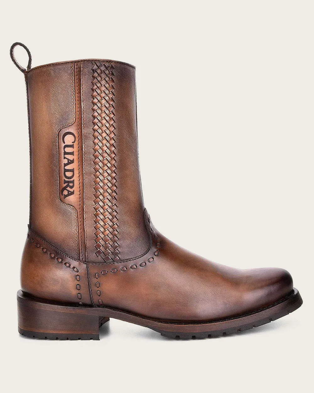 Urban handwoven honey boot