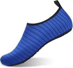 Water Shoes for Women Men Barefoot Shoes Women Waterproof Wide Comfortable Quick-Dry Yoga Socks Slip-On Water Sports Shoe for Diving Swimming Blue