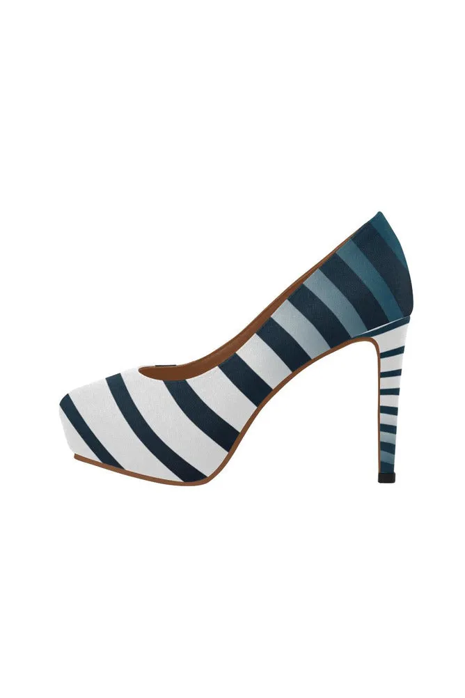 White Tiburon Women's High Heels
