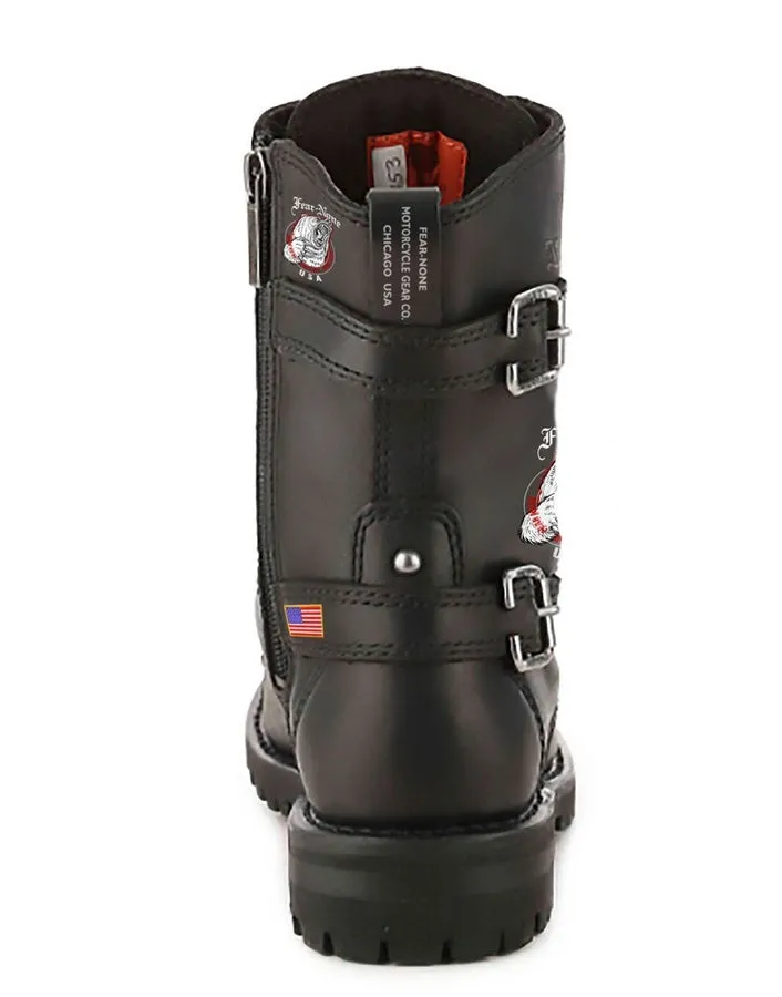 Women's FEAR-NONE Bear Leather Rider Boot