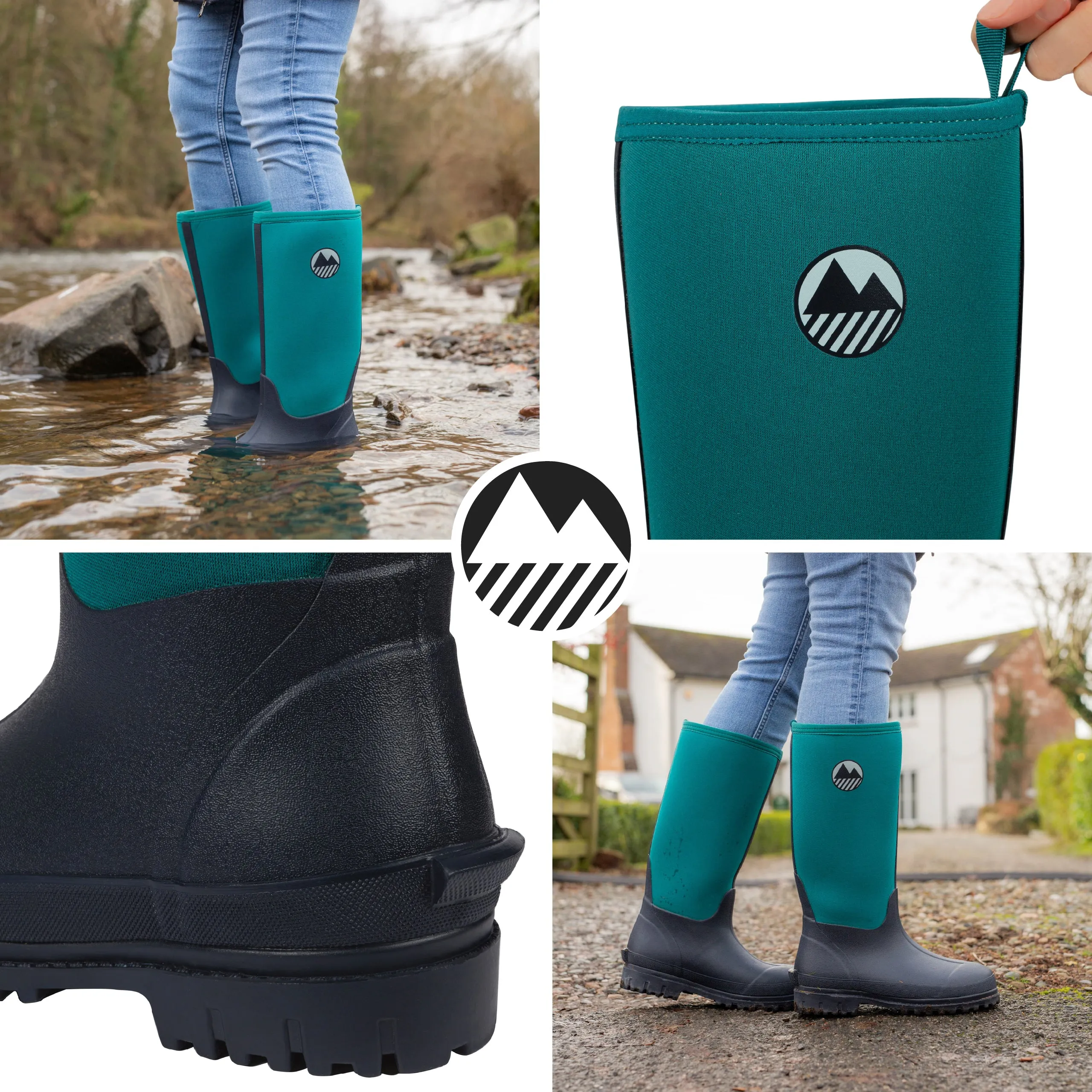 Women's Rydal Neoprene Wellington Boots