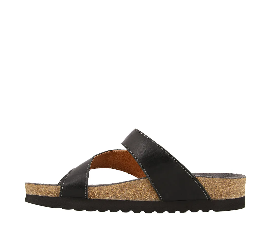 Women's Taos Lola Color: Black Leather